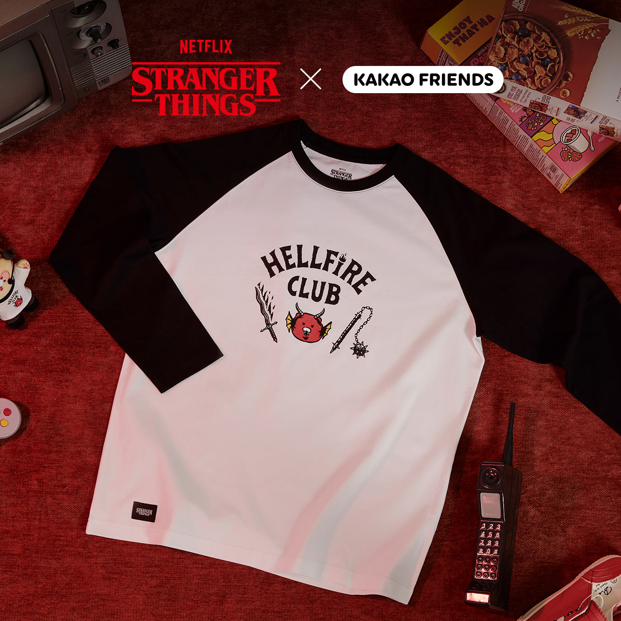 KAKAO FRIENDS - XFriends T-shirt Chunsik