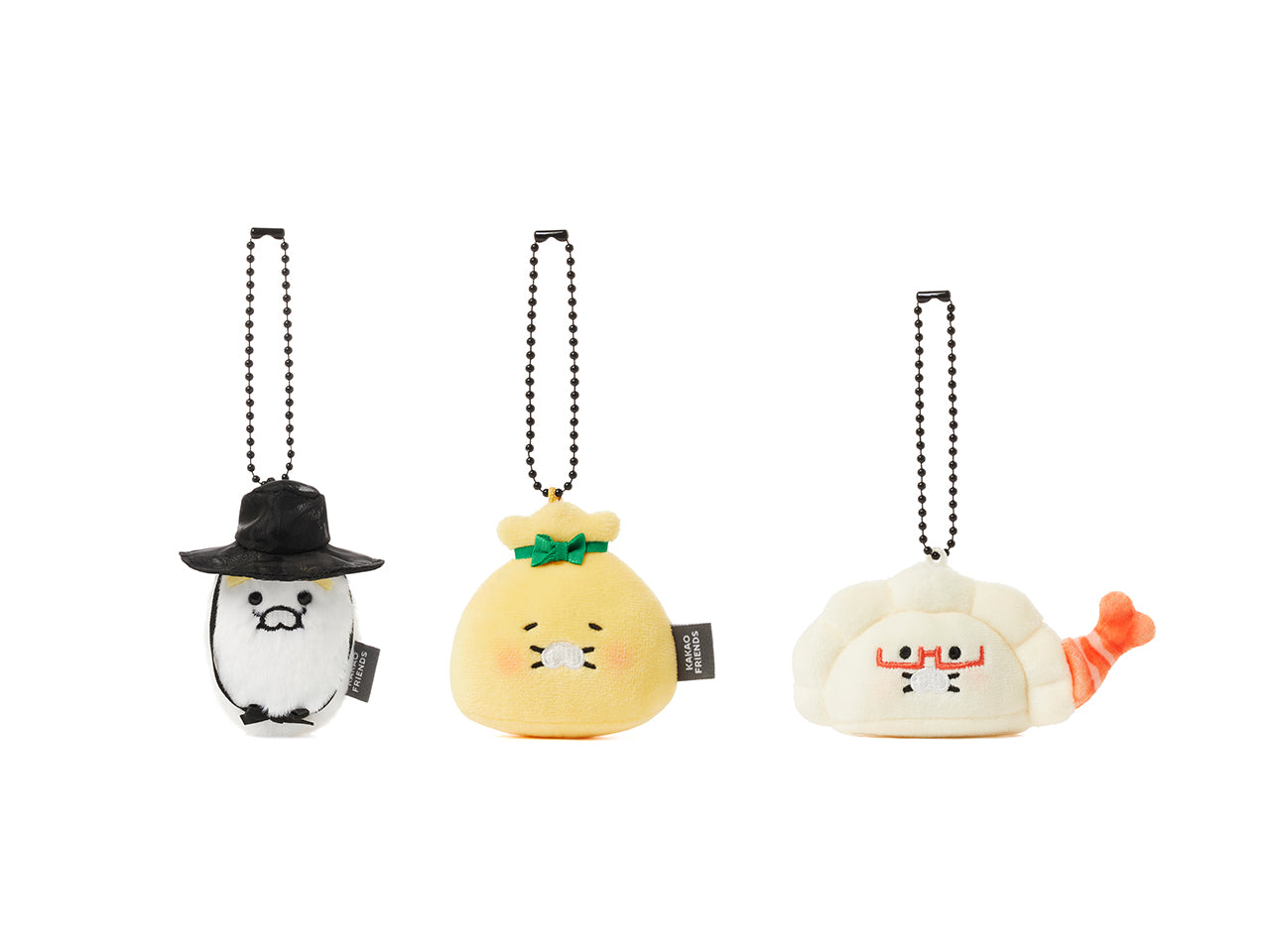KAKAO FRIENDS - Porte-cles Peluche 3P Set Chunsik - Detail 10