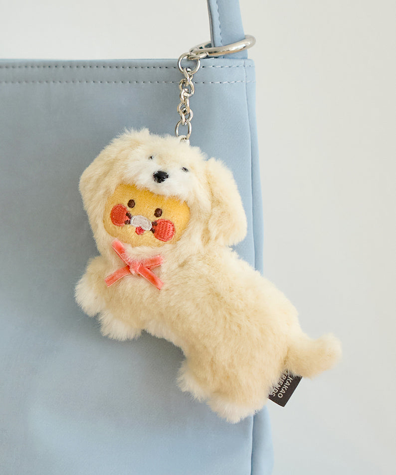 KAKAO FRIENDS - Porte-cles Peluche Chunsik
