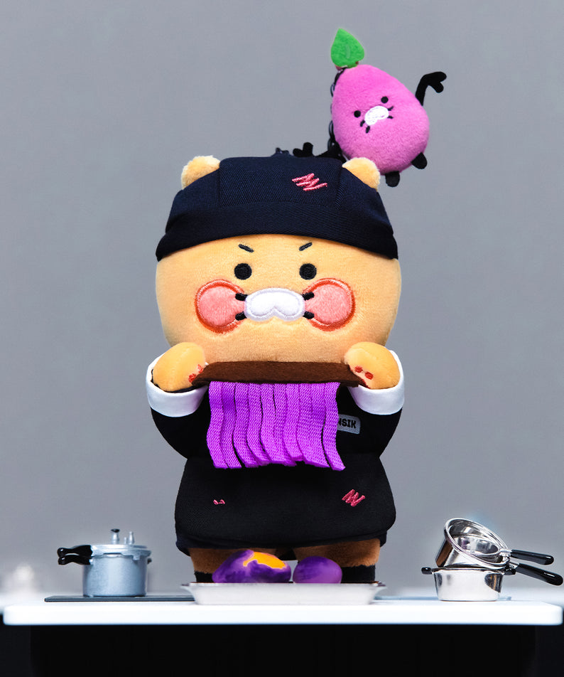 KAKAO FRIENDS - XFriends PeluchePorte-cles Couverts Chunsik - Detail 4