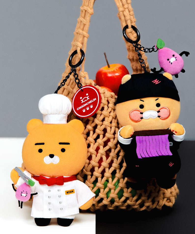 KAKAO FRIENDS - XFriends PeluchePorte-cles Couverts Chunsik - Detail 7