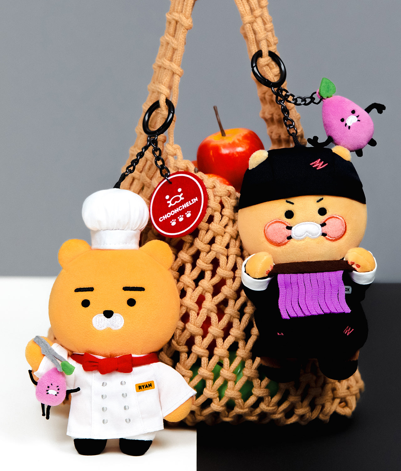 KAKAO FRIENDS - XFriends PeluchePorte-cles Couverts Ryan - Detail 7