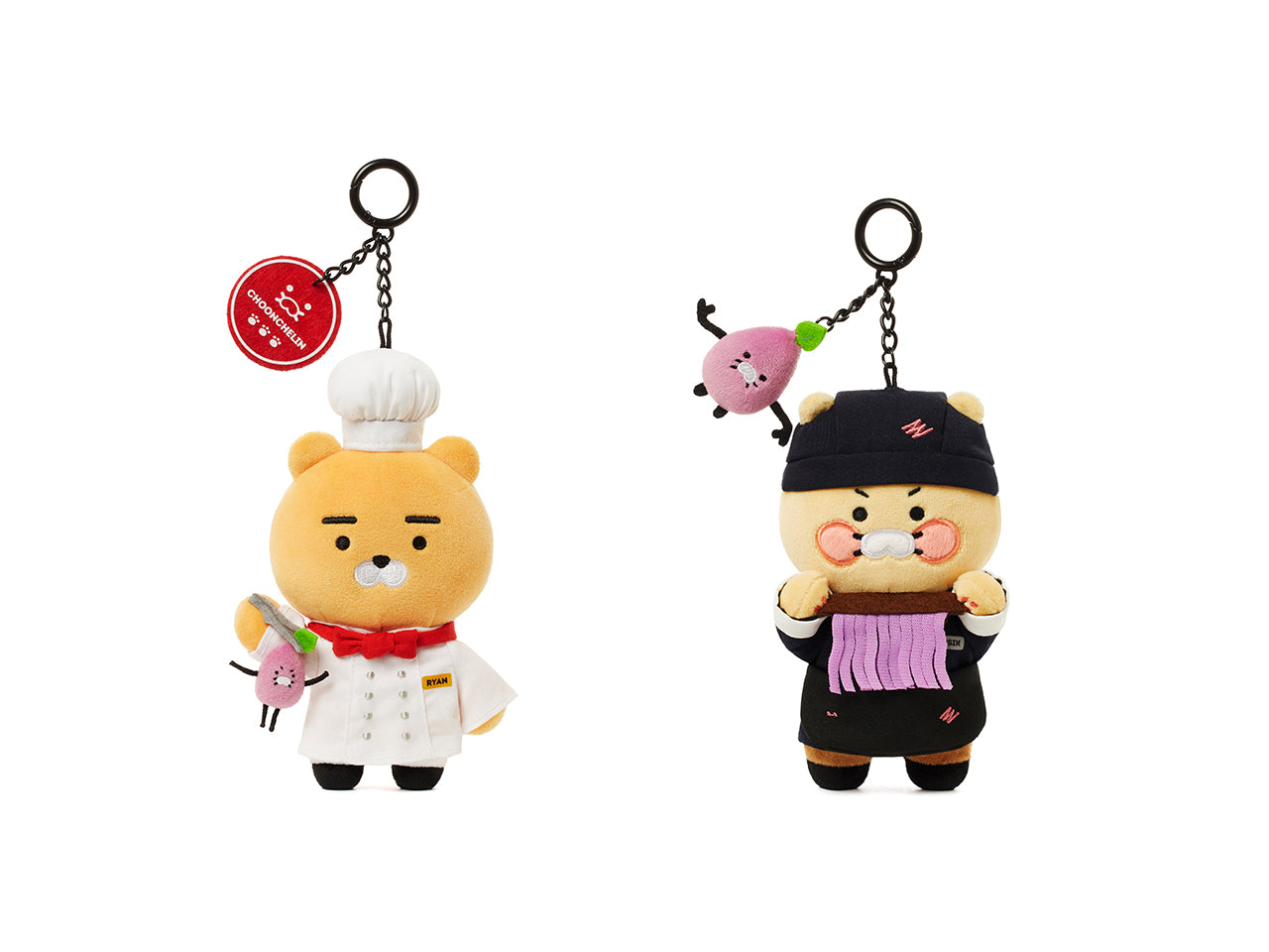 KAKAO FRIENDS - XFriends PeluchePorte-cles Couverts Ryan - Detail 12