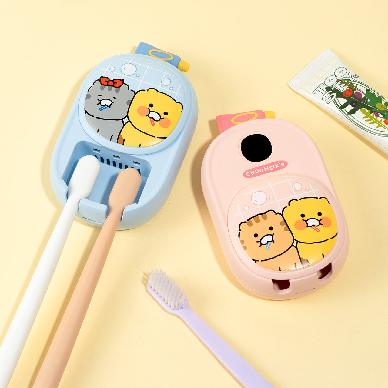 KAKAO FRIENDS - Friends Brosse a Dents Bleu