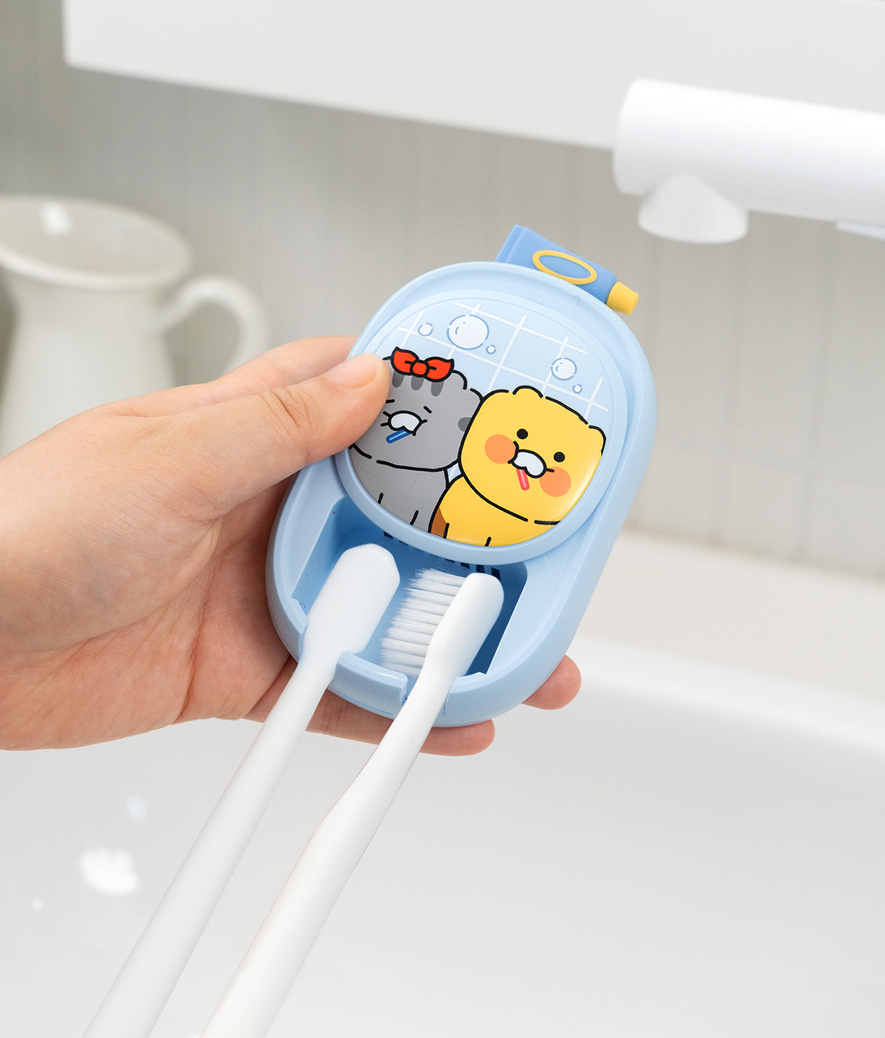 KAKAO FRIENDS - Friends Brosse a Dents Bleu - Detail 4