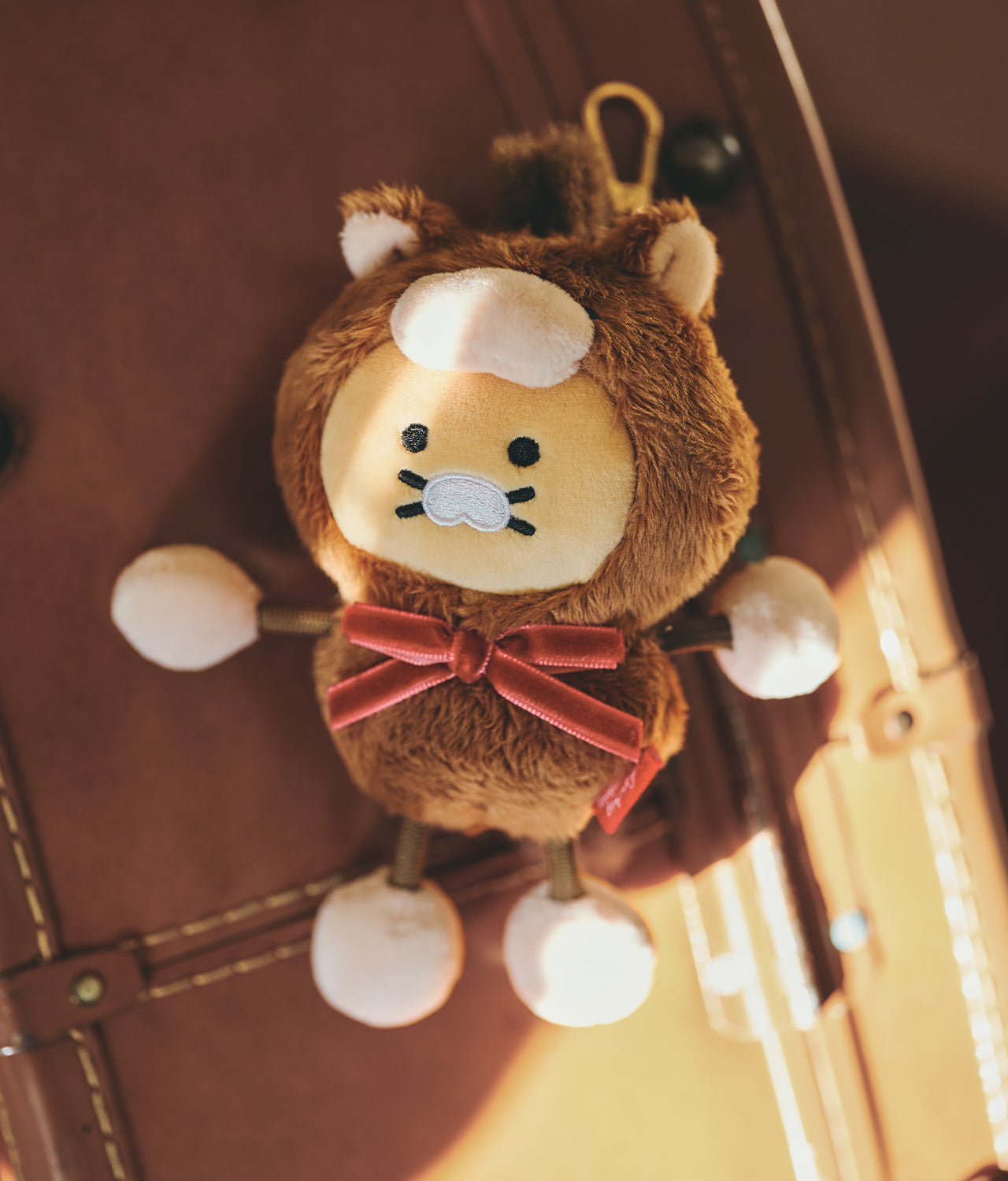 KAKAO FRIENDS - Porte-cles Peluche Chunsik - Detail 4