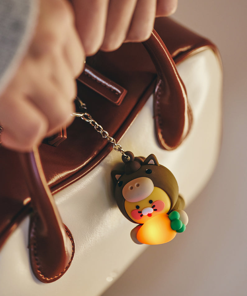 KAKAO FRIENDS - LED Figurine Porte-cles Chunsik - Detail 5