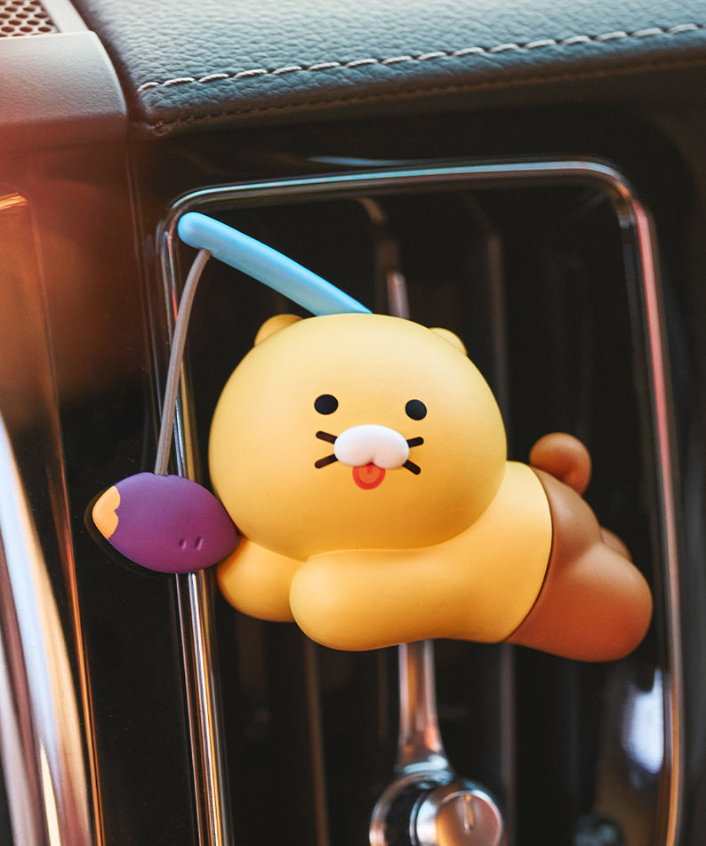 KAKAO FRIENDS - Voiture Desodorisant&Figurine Set Chunsik