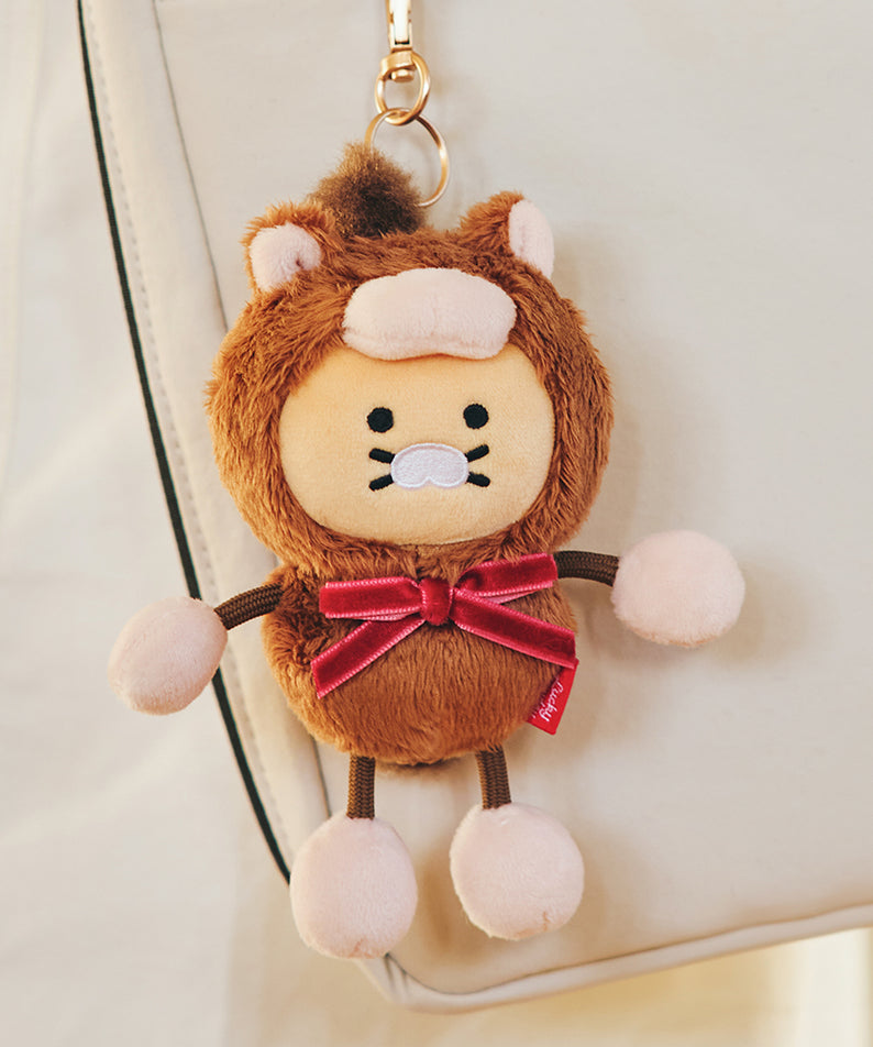 KAKAO FRIENDS - Porte-cles Peluche Chunsik