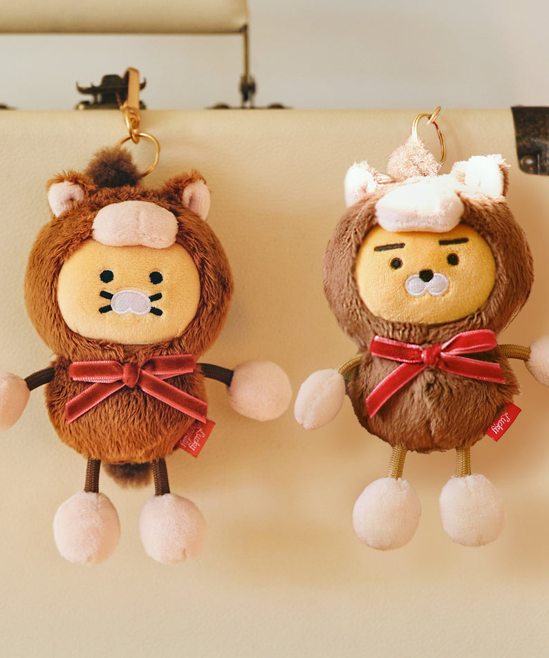 KAKAO FRIENDS - Porte-cles Peluche Chunsik