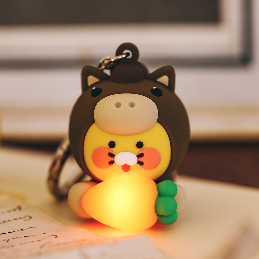 KAKAO FRIENDS - LED Figurine Porte-cles Chunsik