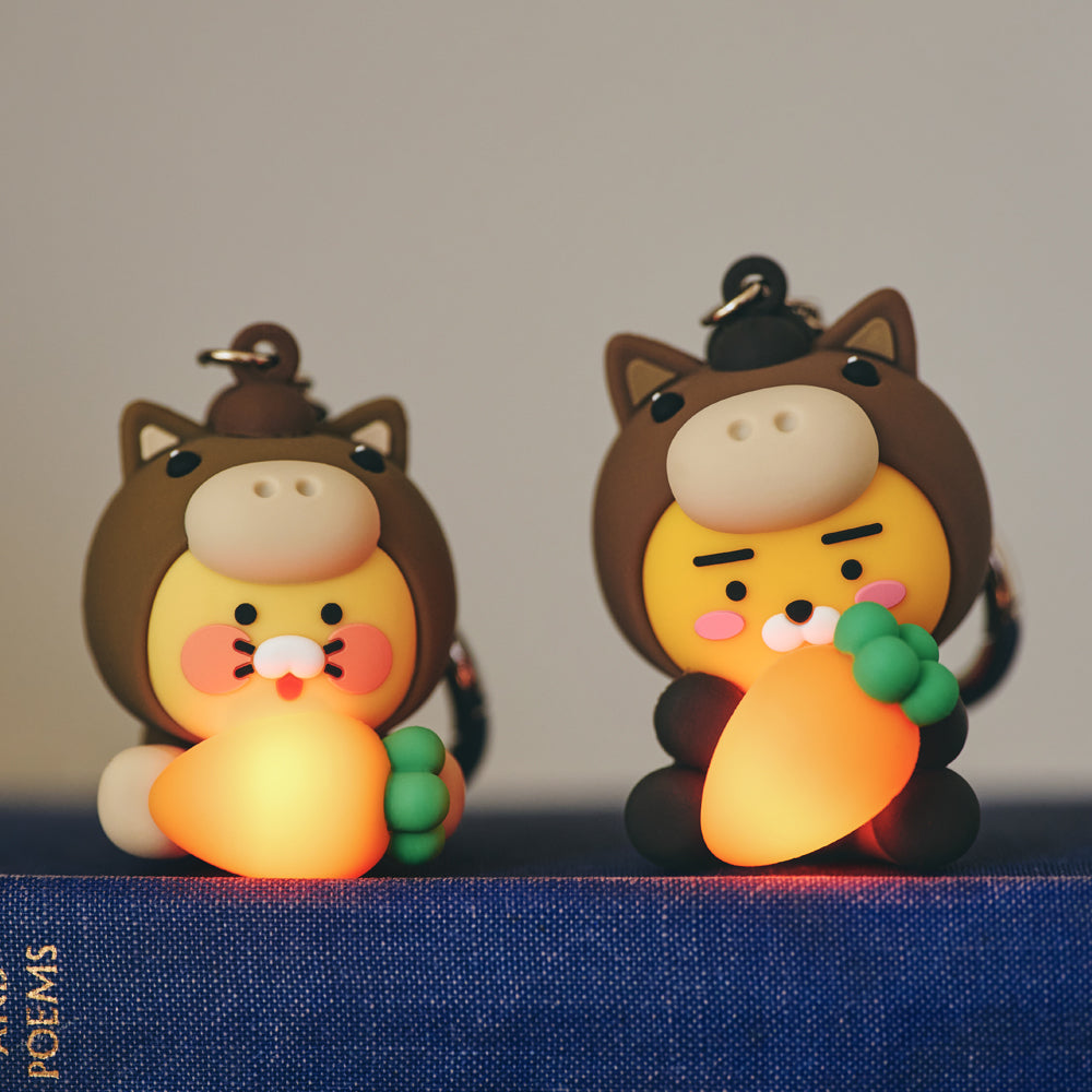 KAKAO FRIENDS - LED Figurine Porte-cles Chunsik