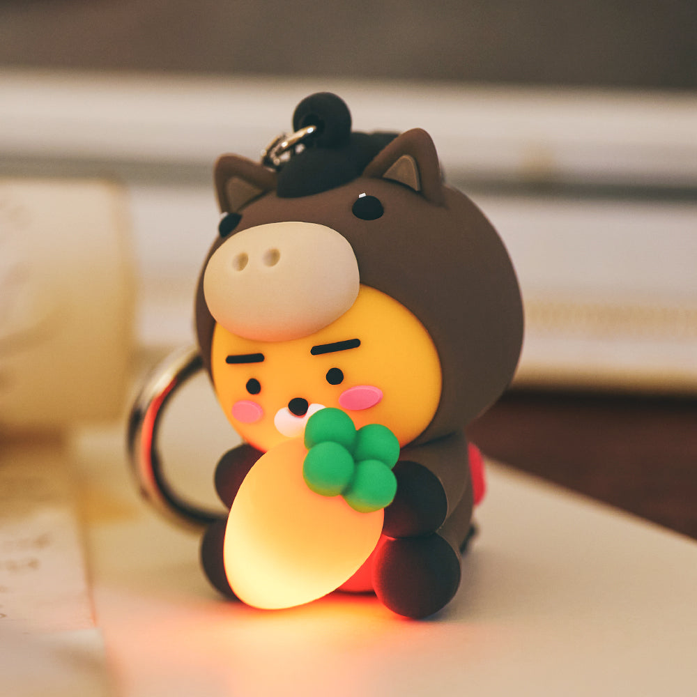 KAKAO FRIENDS - LED Figurine Porte-cles Ryan