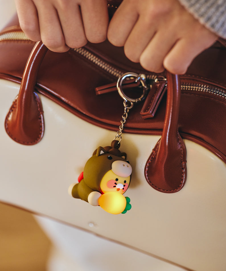 KAKAO FRIENDS - LED Figurine Porte-cles Chunsik - Detail 6