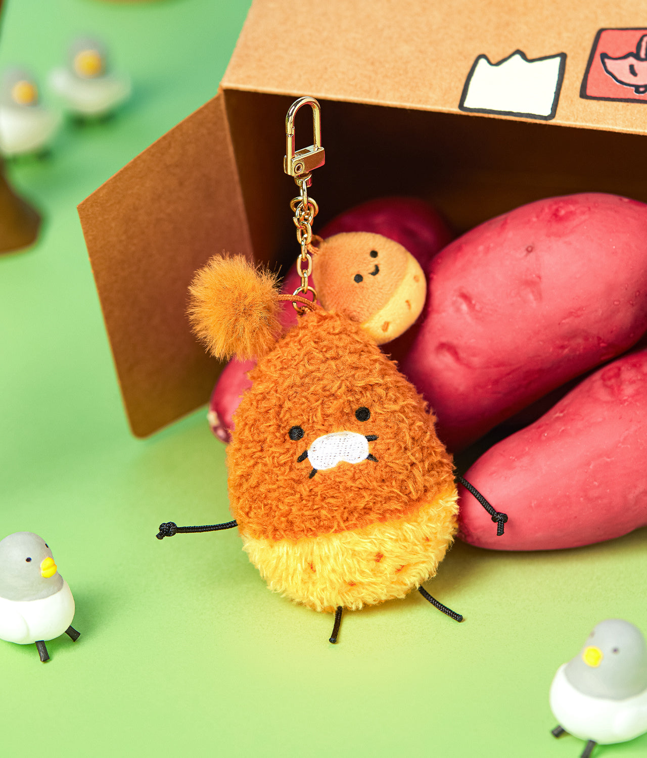 KAKAO FRIENDS - Mini Porte-cles Peluche - Detail 3