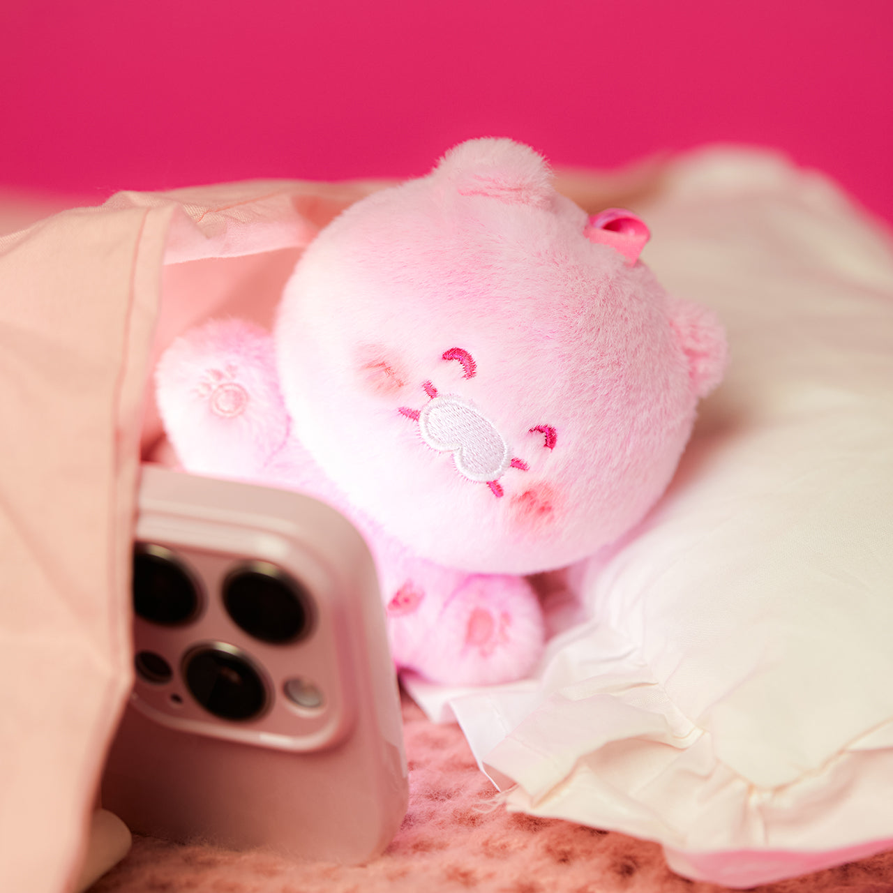 KAKAO FRIENDS - Porte-cles Peluche Chunsik