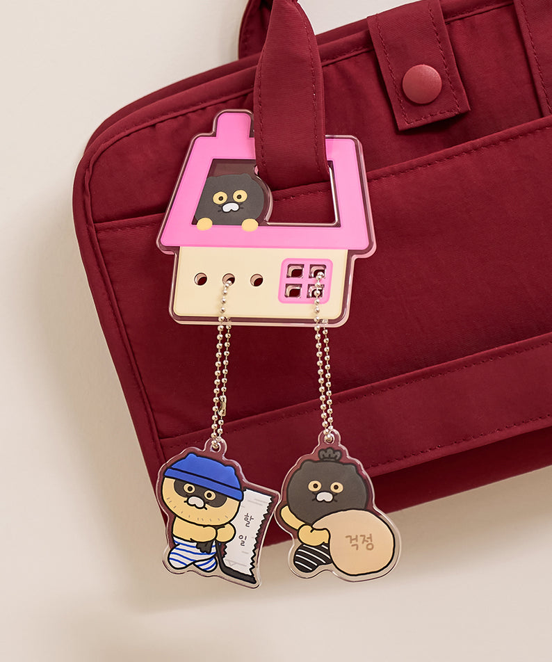 KAKAO FRIENDS - Acrylique Porte-cles Chunsik