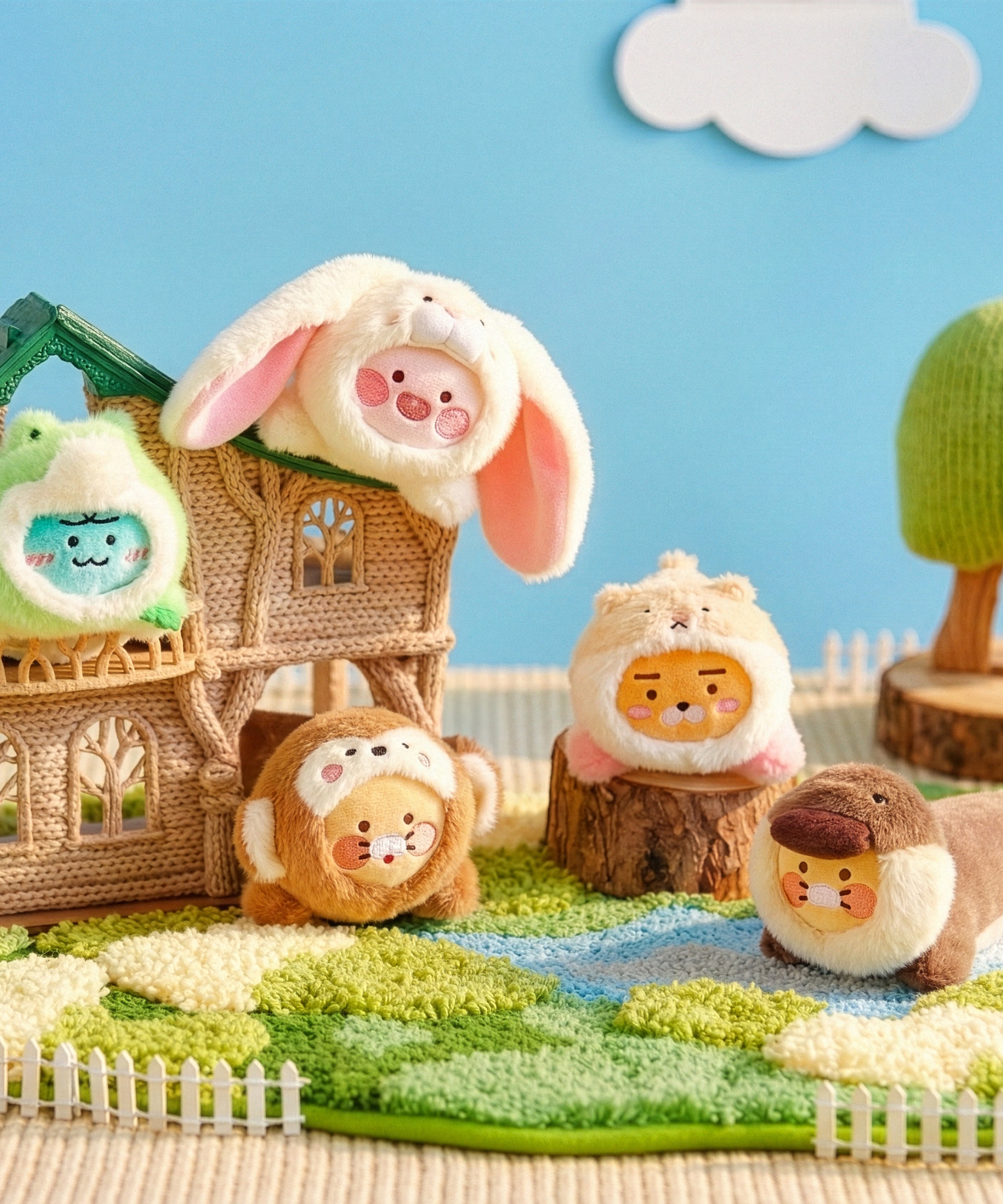 KAKAO FRIENDS - Friendzoo MiniPeluche Little Apeach - Detail 6