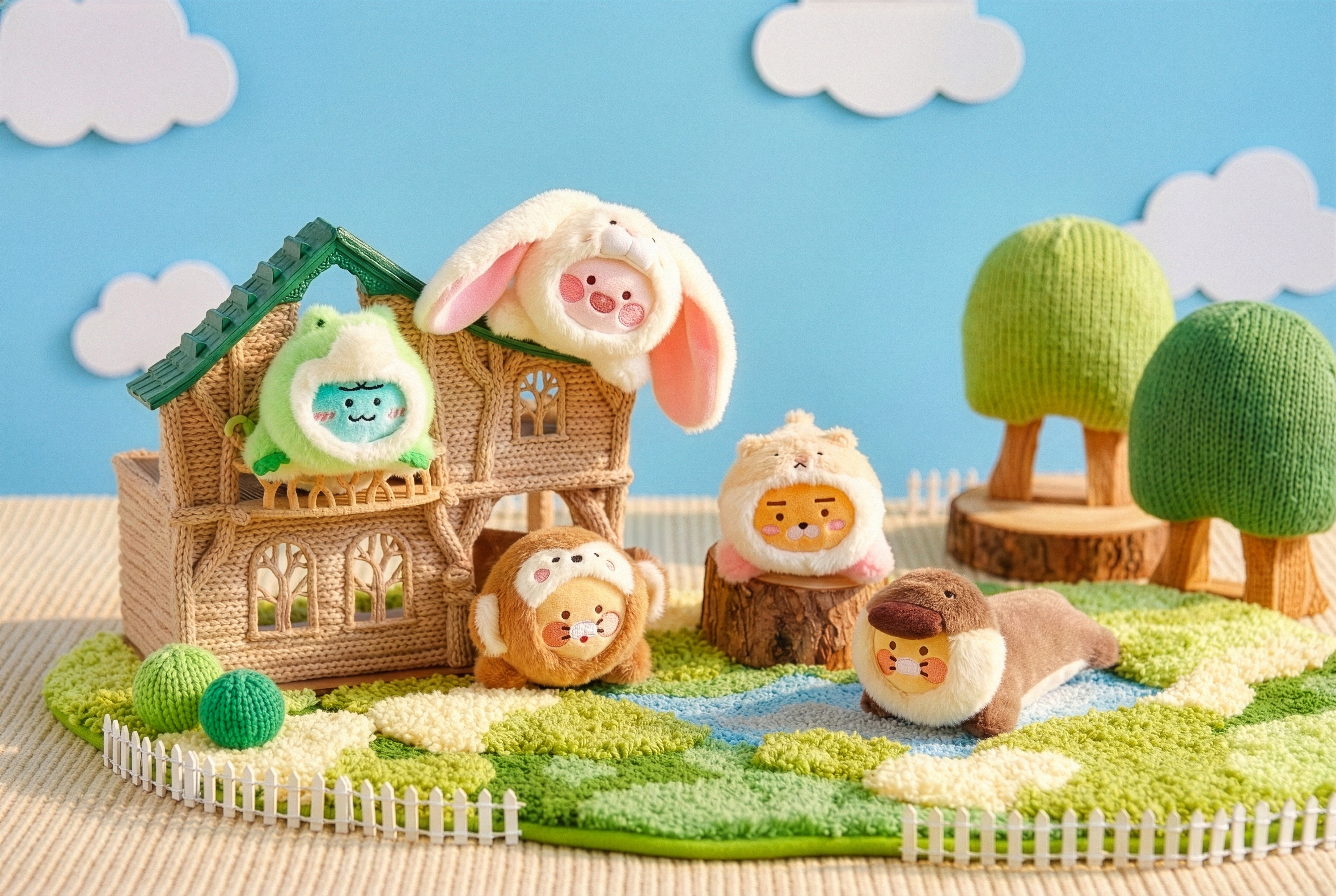 KAKAO FRIENDS - Friendzoo MiniPeluche Little Apeach - Detail 6