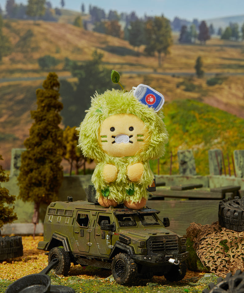KAKAO FRIENDS - XFriends Porte-cles Peluche Chunsik - Detail 5