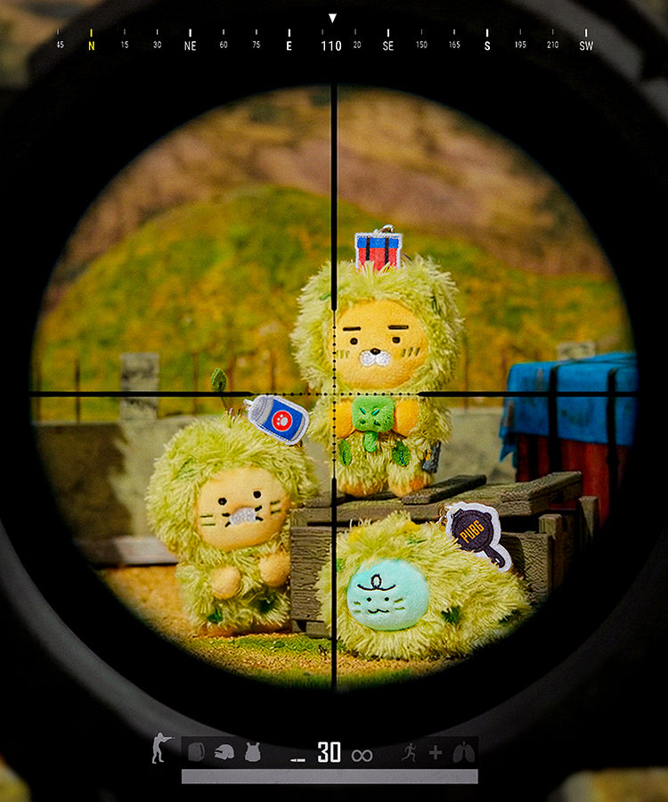 KAKAO FRIENDS - XFriends Porte-cles Peluche Jordy - Detail 4