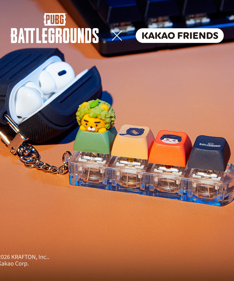 KAKAO FRIENDS - XFriends LED CasquettePorte-cles Vert Friends