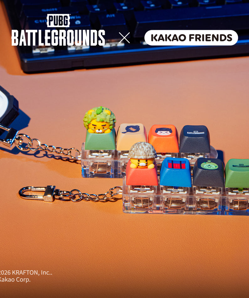 KAKAO FRIENDS - XFriends LED CasquettePorte-cles Vert Friends