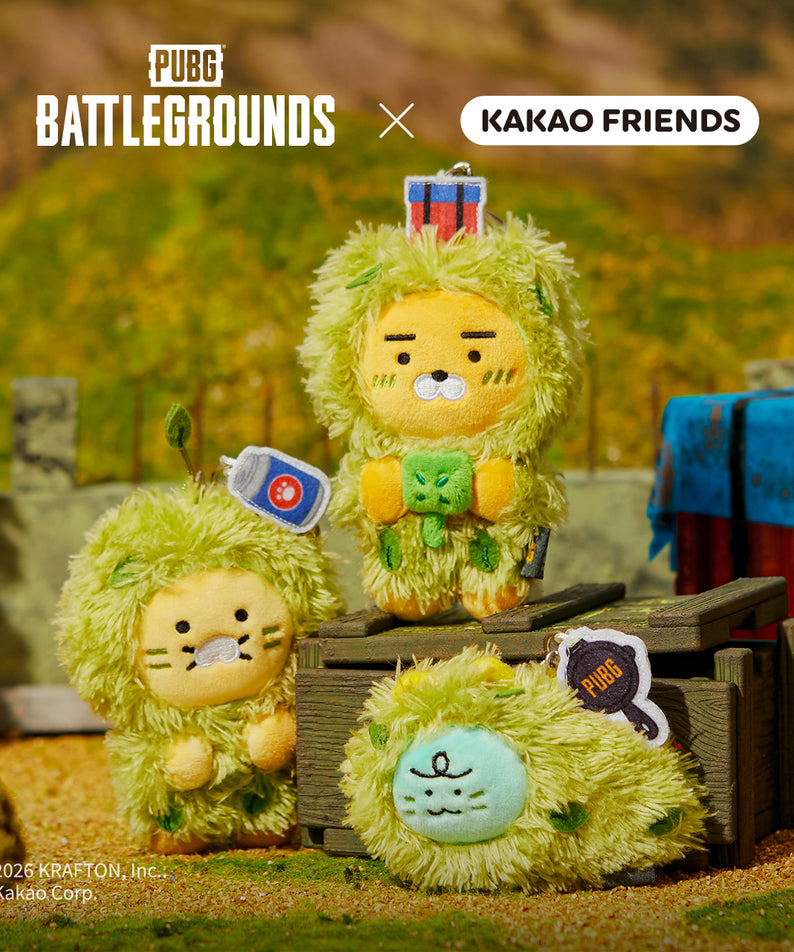KAKAO FRIENDS - XFriends Porte-cles Peluche Jordy