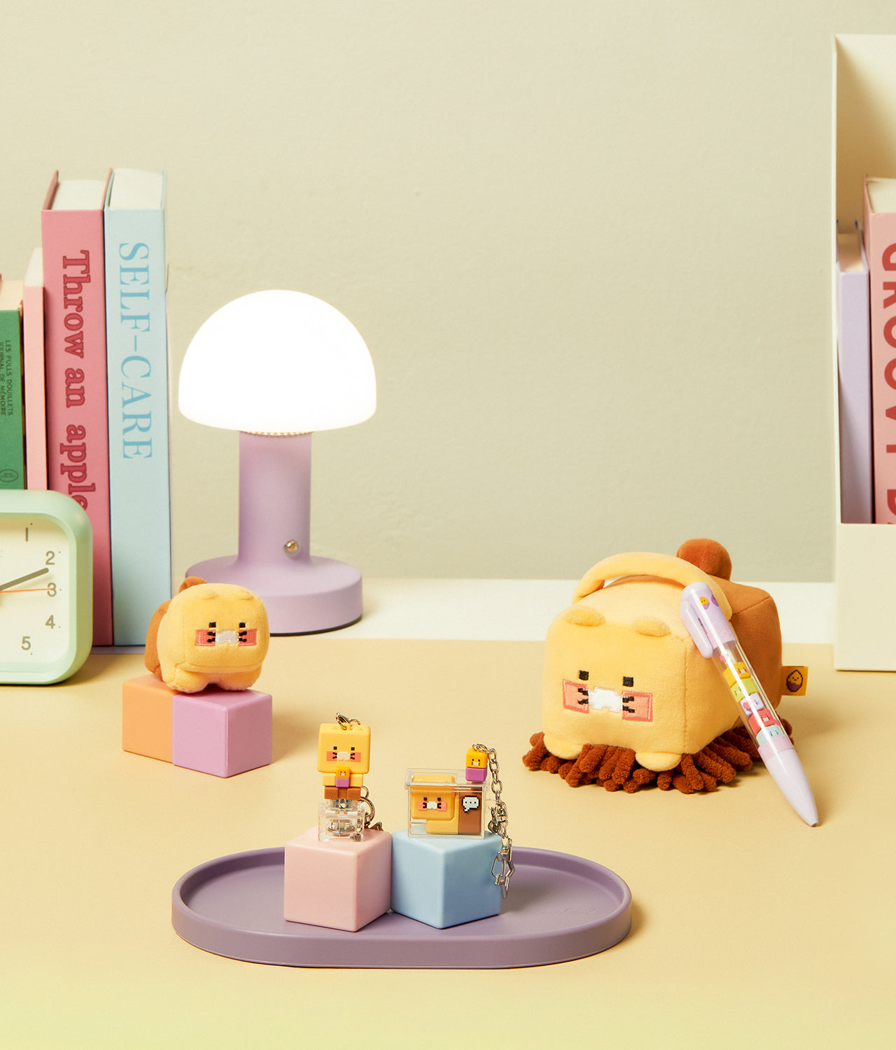 KAKAO FRIENDS - Porte-cles Peluche Chunsik - Detail 5