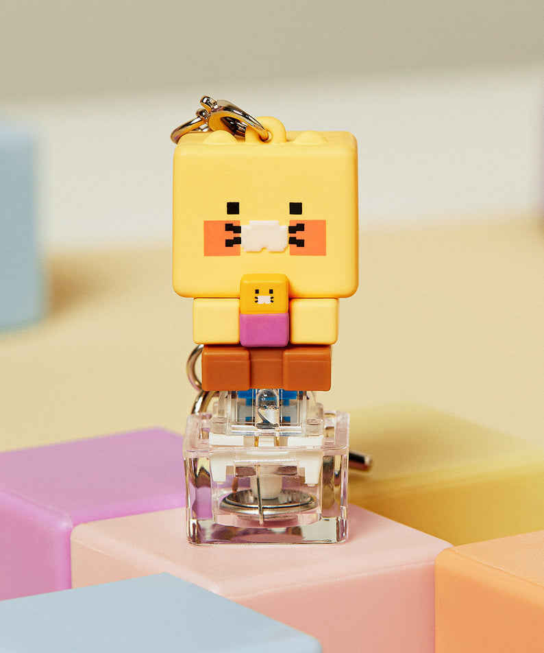 KAKAO FRIENDS - LED Casquette Figurine Porte-cles Chunsik