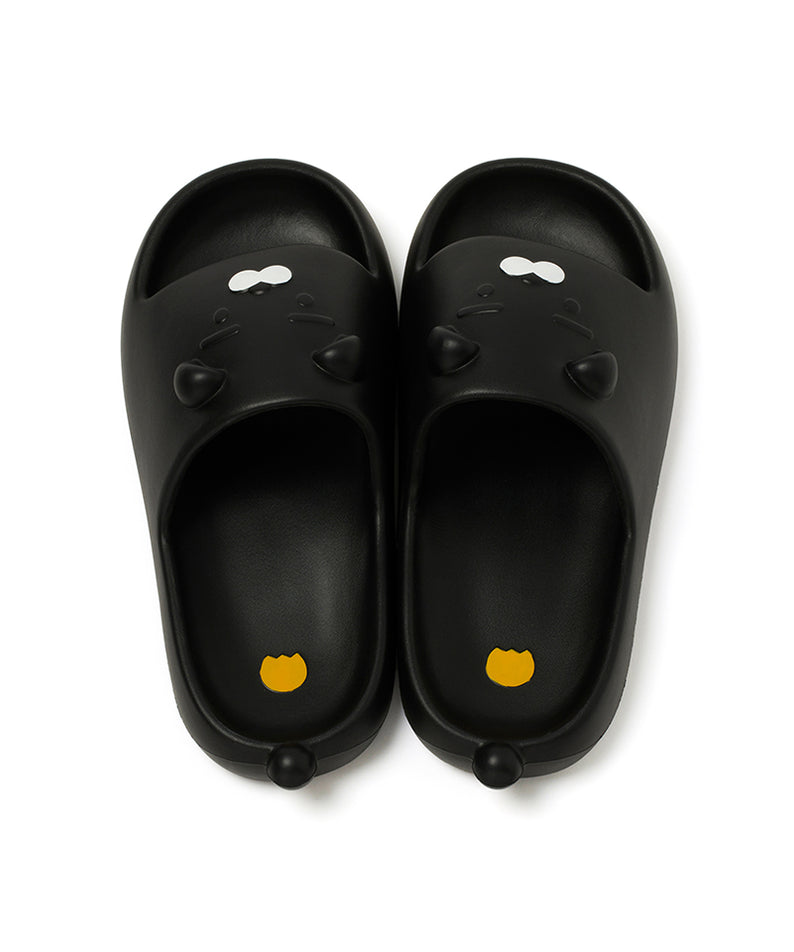 KAKAO FRIENDS - Noir Pantoufles Homme Ryan - Detail 12