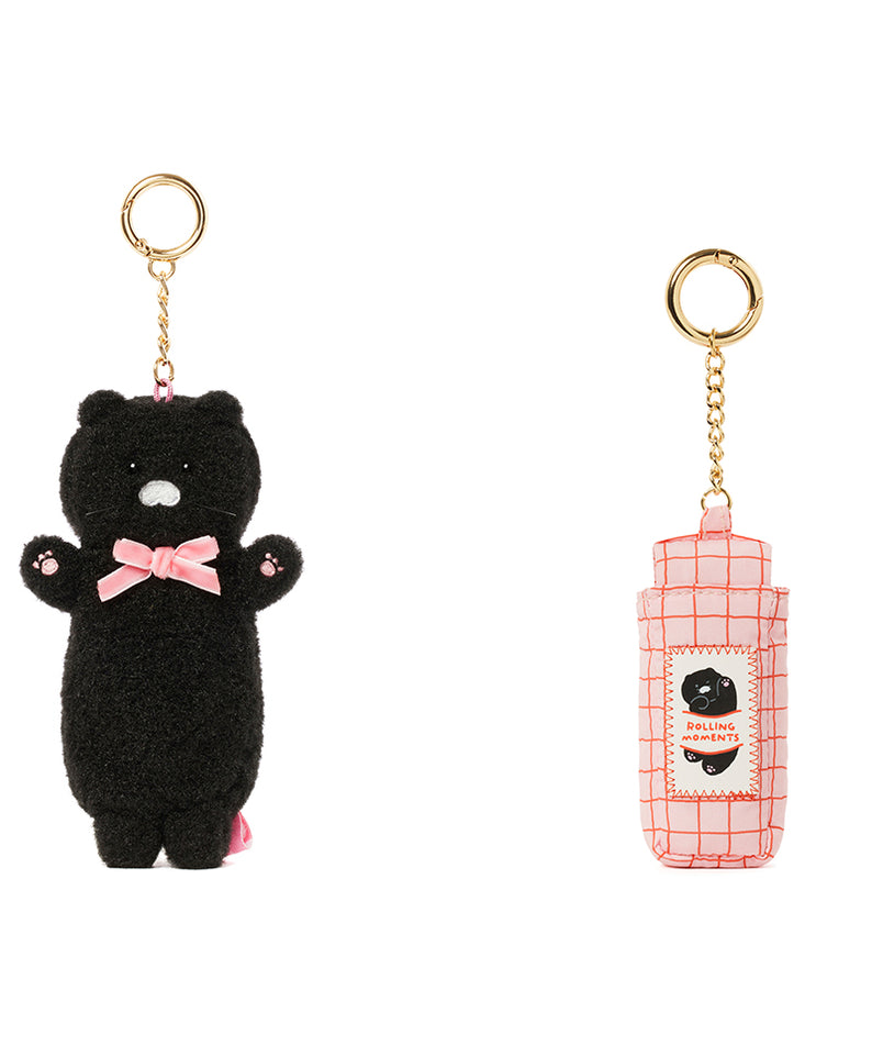 KAKAO FRIENDS - Noir Baume Levres Porte-cles Chunsik - Detail 12