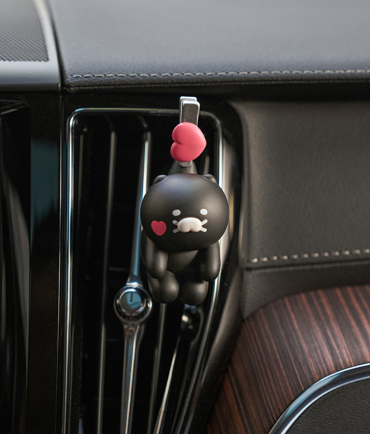 KAKAO FRIENDS - Noir Voiture Desodorisant Noir Chunsik - Detail 3