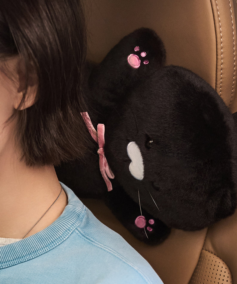 KAKAO FRIENDS - Noir Voiture Coussin Chunsik