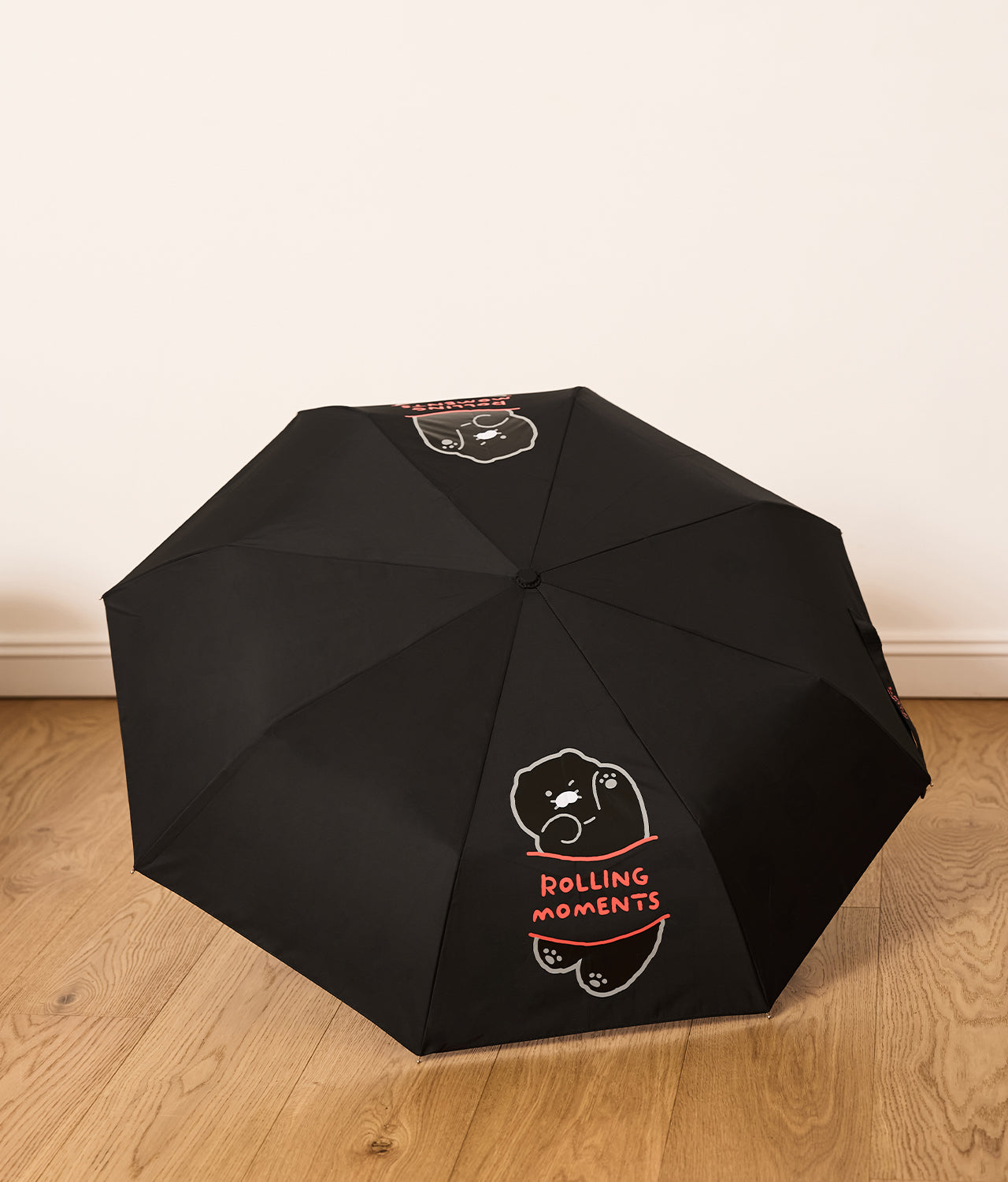 KAKAO FRIENDS - Noir MiniPochette Parapluie Chunsik - Detail 4