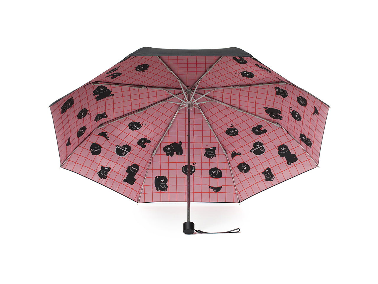 KAKAO FRIENDS - Noir MiniPochette Parapluie Chunsik - Detail 15