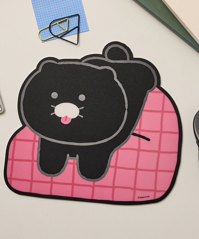 KAKAO FRIENDS - Noir Tapis de Souris Chunsik