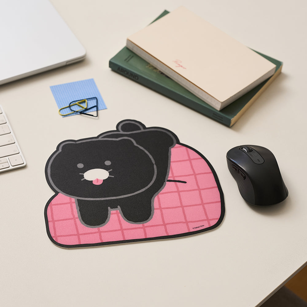 KAKAO FRIENDS - Noir Tapis de Souris Chunsik