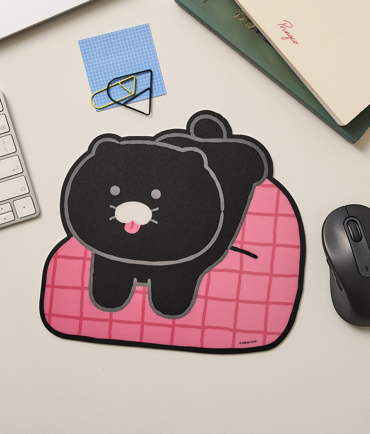 KAKAO FRIENDS - Noir Tapis de Souris Chunsik - Detail 2