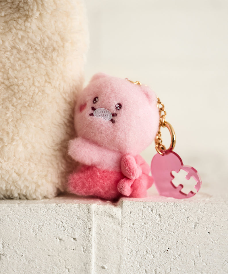 KAKAO FRIENDS - Noir Aimant Porte-cles Peluche Set Chunsik - Detail 8