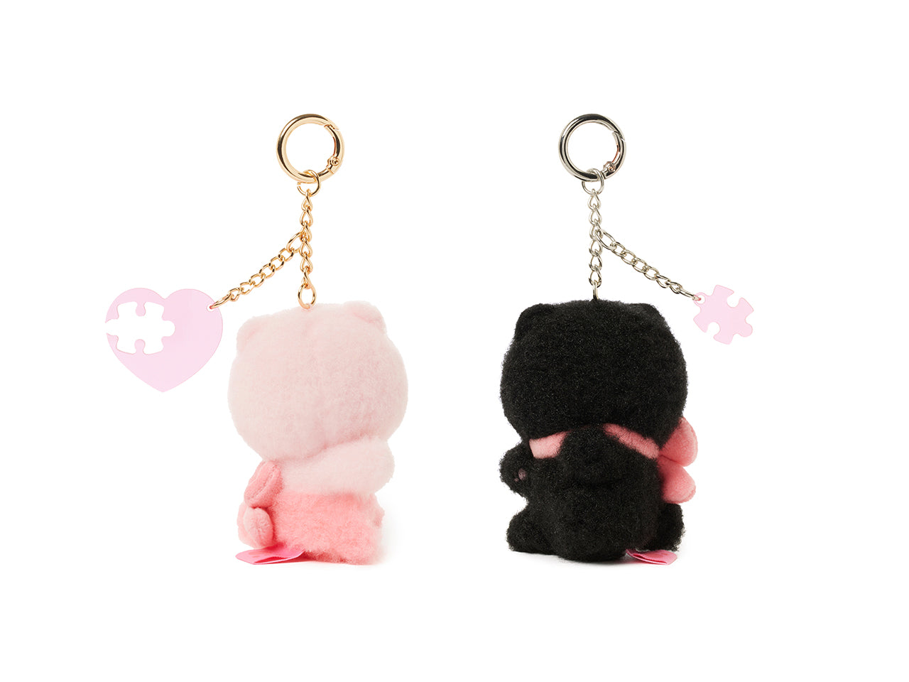 KAKAO FRIENDS - Noir Aimant Porte-cles Peluche Set Chunsik - Detail 14