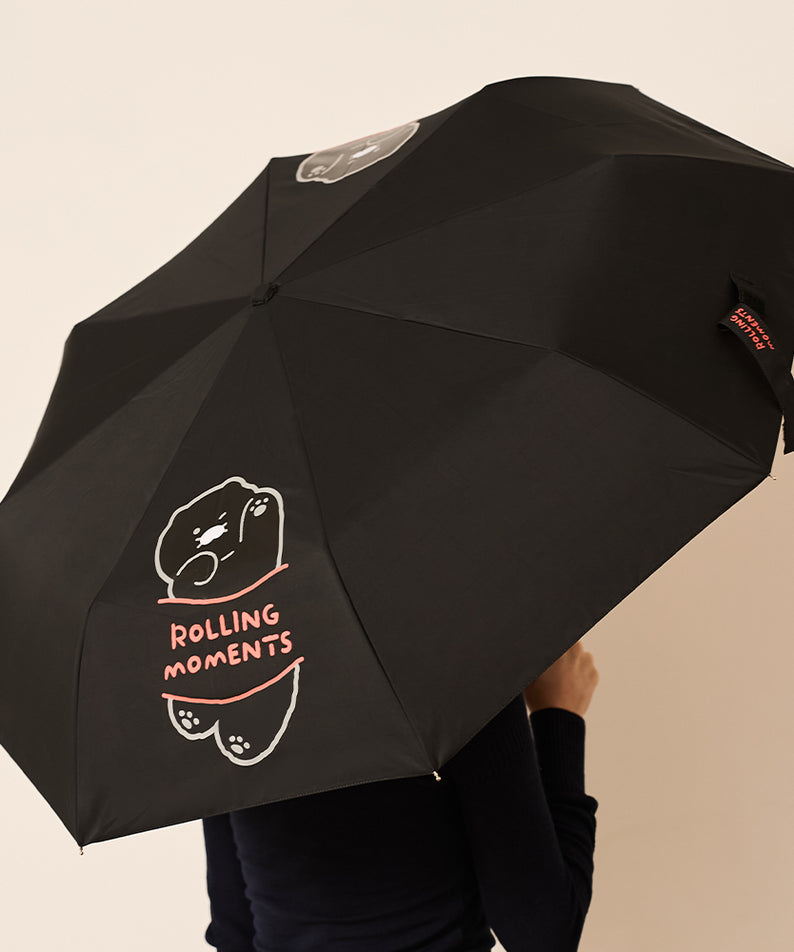 KAKAO FRIENDS - Noir MiniPochette Parapluie Chunsik
