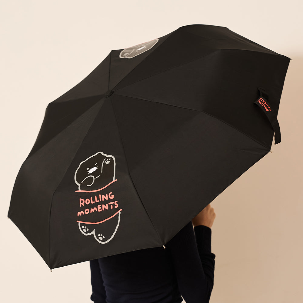 KAKAO FRIENDS - Noir MiniPochette Parapluie Chunsik