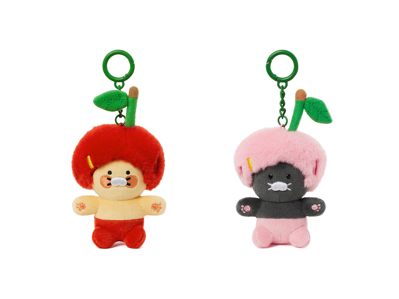 KAKAO FRIENDS - Rouge Porte-cles Peluche Chunsik - Detail 10