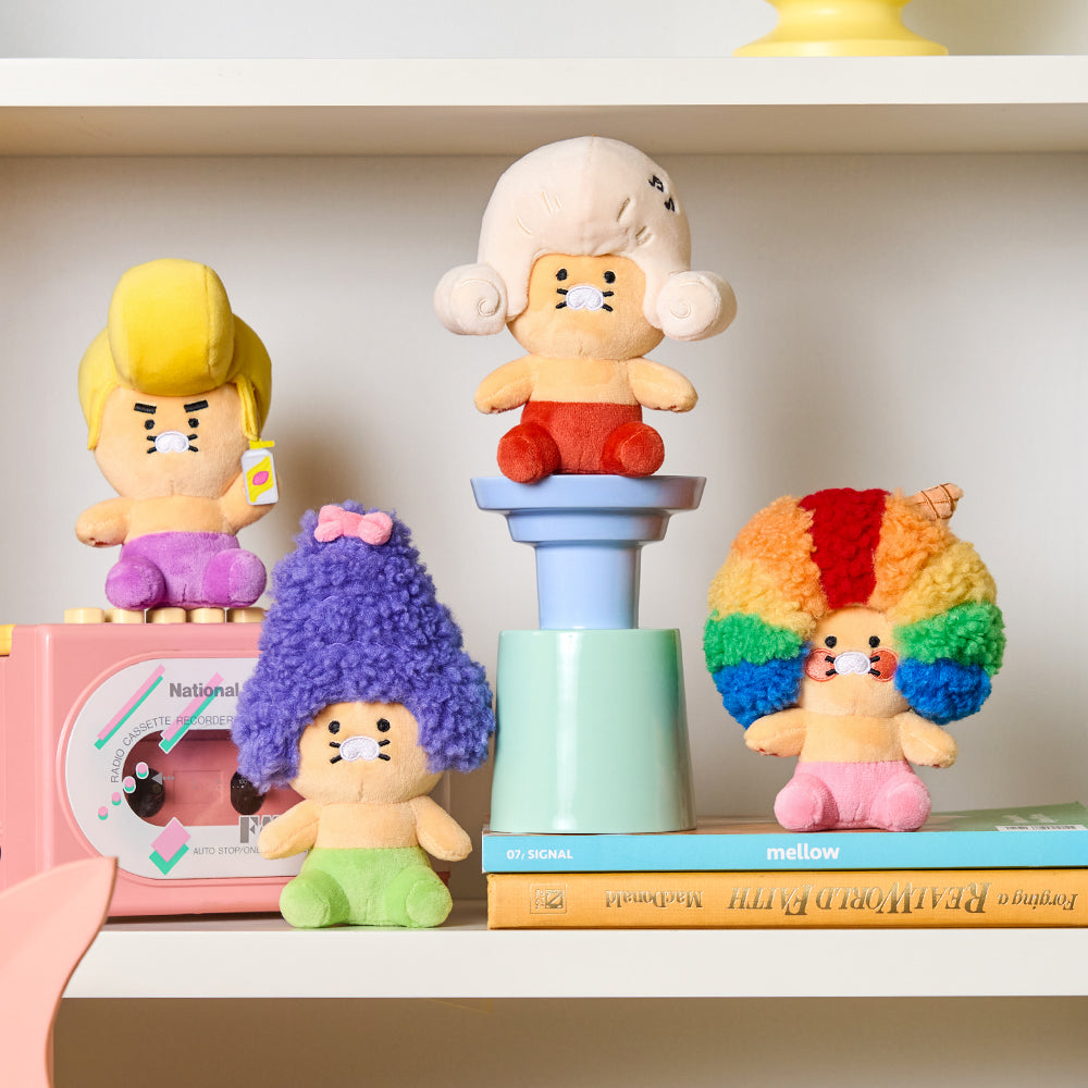 KAKAO FRIENDS - Violet Porte-cles Peluche Chunsik