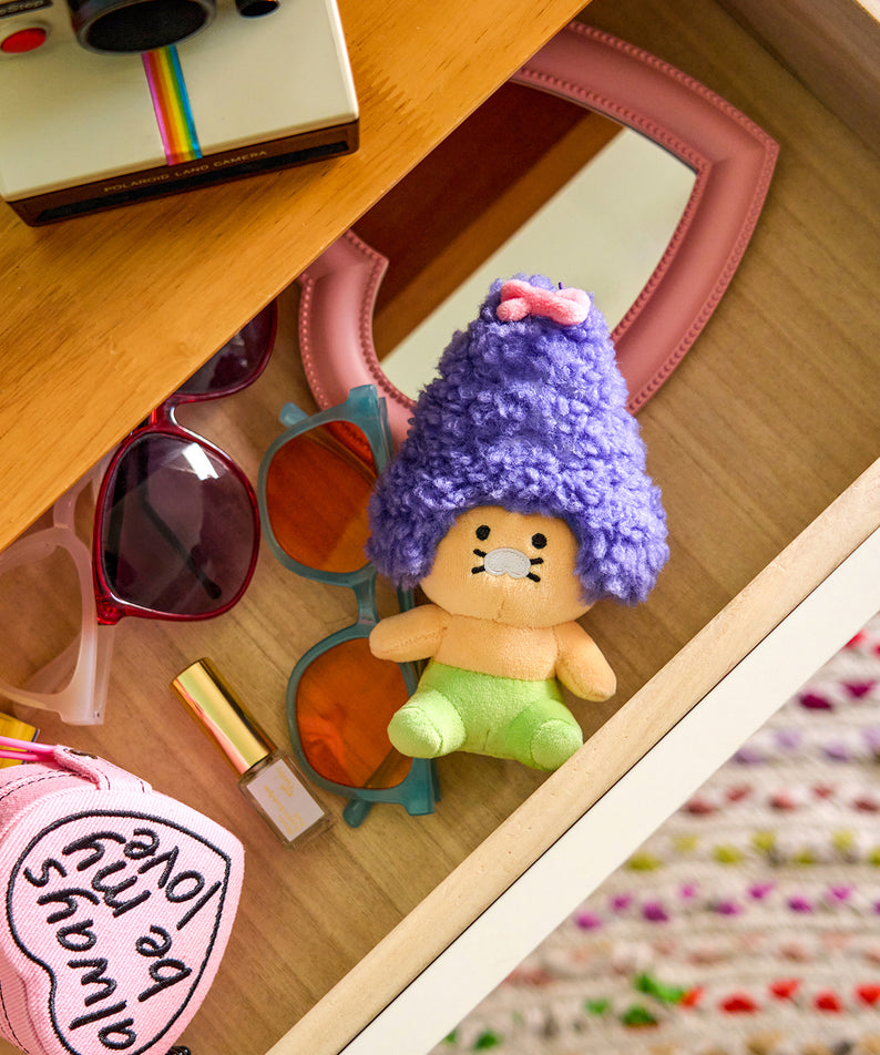 KAKAO FRIENDS - Violet Porte-cles Peluche Chunsik - Detail 3
