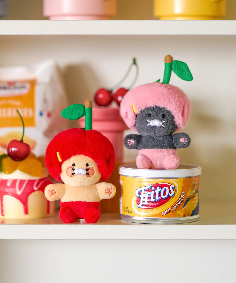 KAKAO FRIENDS - Rouge Porte-cles Peluche Chunsik - Detail 6