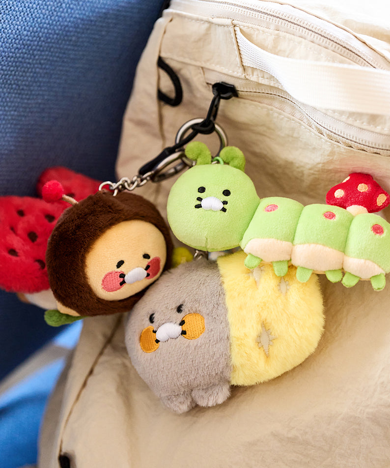KAKAO FRIENDS - Porte-cles Peluche Chunsik