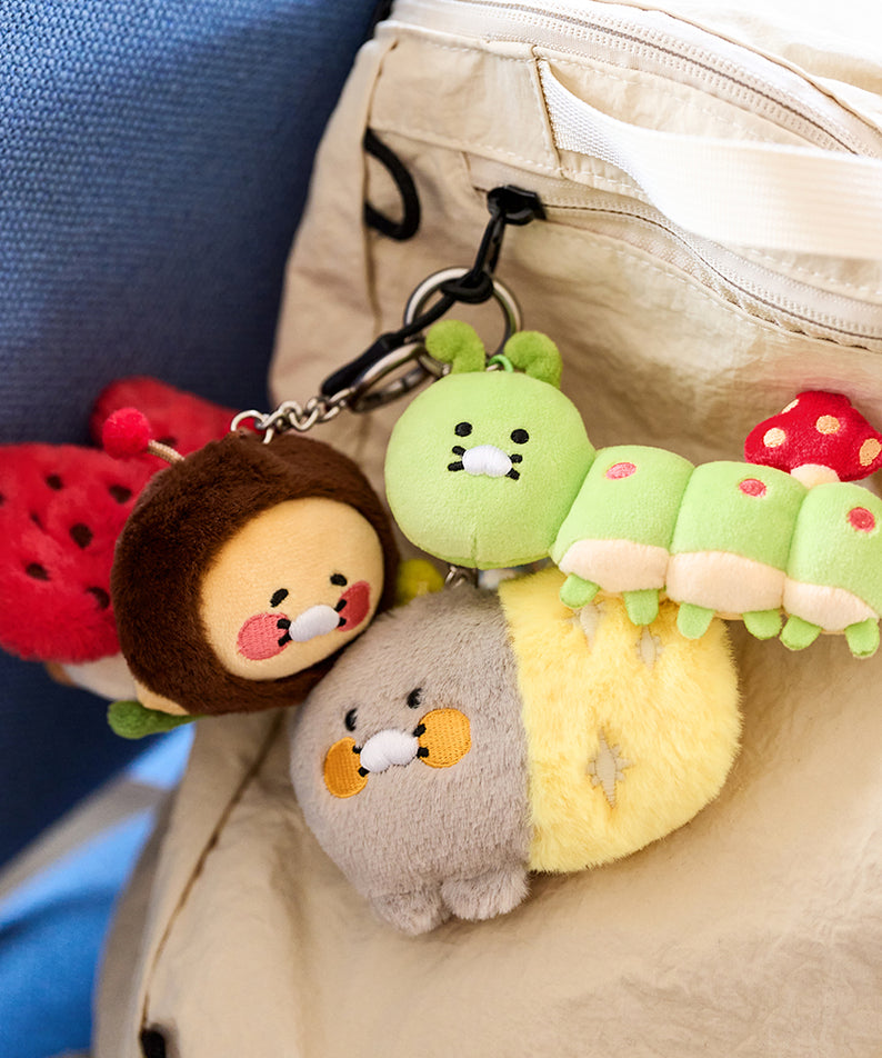 KAKAO FRIENDS - Porte-cles Peluche Chunsik