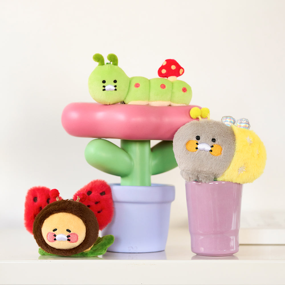 KAKAO FRIENDS - Porte-cles Peluche Chunsik